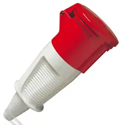 Hochwertig Walther Kupplung - 63A / 400V / 5polig - IP44