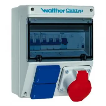 Walther Steckdosen-Kombination, 1x CEE 16A, 2x Schuko Direkt Vom Hersteller