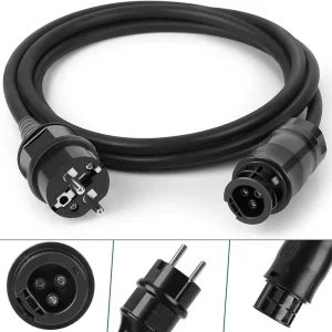 1 bis 15m Betteri BC01 AC Kabel Balkonkraftwerk Kabel, Betteri BC01 Buchse zu Schuko Stecker Anschlusskabel zum AC-Anschluss von Mikrowechselrichtern Hoymiles, Deye, Envertech, TSUN, NEP Original