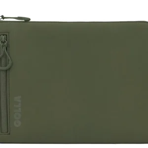 Super-Preis Golla Laptop Tasche / Wasserdichter Laptop Sleeve aus Neopren / Für MacBook, Asus und weitere Notebooks / Elegante Laptophülle / Reißverschluss mit Neoprenmantel / 15 Zoll / Grün