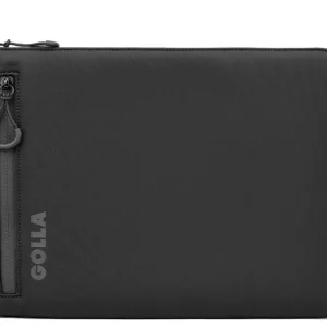 Golla Laptop Tasche / Wasserdichter Laptop Sleeve aus Neopren / Für MacBook, Asus und weitere Notebooks / Elegante Laptophülle / Reißverschluss mit Neoprenmantel / 15 Zoll / Schwarz Heißes Angebot