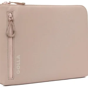 Bestseller Golla Laptop Tasche / Wasserdichter Laptop Sleeve aus Neopren / Für MacBook, Asus und weitere Notebooks / Elegante Laptophülle / Reißverschluss mit Neoprenmantel / 15 Zoll / Cream