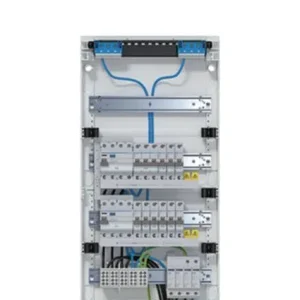 Expressversand Hager Sicherungskasten | Aufputz | verdrahtet | Tür | 4x12PLE | 2x FI-Kreise | VA48BV1