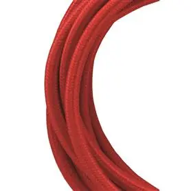Begrenztes Angebot Bailey Textilkabel 2x0,75mm², rot, 3m