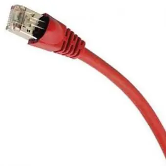 Beliebt Patchkabel Cat. 6A, 4x2, RJ-45 Stecker, Länge: 1m, rot