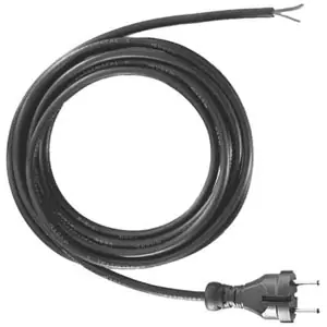 Heißes Angebot Bachmann Gummi-Konturen-Zuleitung, H07RN-F 2x1,5 mm², schwarz - 3 Meter