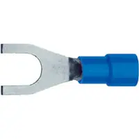 Must-Have Klauke Quetschkabelschuhe, Gabelform, 1,5-2,5mm² / M4, 100 Stück