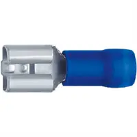 Klauke Flachsteckhülsen, PVC-teilisoliert, 1,5-2,5mm² / 2,8x0,5mm, 100 Stück Gleich Bestellen