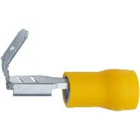 Zertifiziert Klauke Flachsteckhülsen mit Abzweig, PVC-teilisoliert, 4,0-6,0mm² / 6,3x0,8mm, 100 Stück