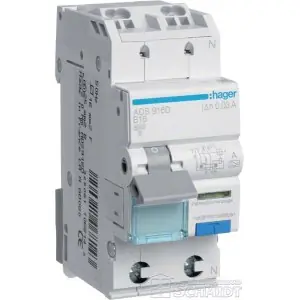 Hager ADS932D - FI/LS-Schalter, 1P+N, 6kA, Typ A, B-32A, 30mA, QuickConnect Solange Der Vorrat Reicht