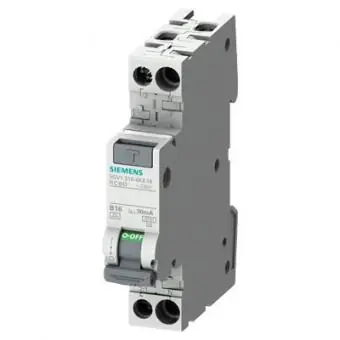 Siemens FI/LS-Schalter Typ A, 1P+N, 6kA, C-16A, 30mA, 1TE Beliebt
