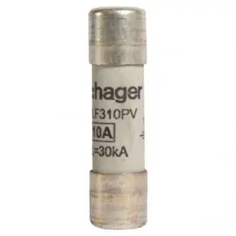 Hager LF310PV, Sicherungseinsatz für Photovoltaikanwendungen 10x38mm, 1000V DC 10A Sofort Bestellen