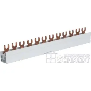 Hager KDN 363 A, Phasenschiene 3polig, 12 Platzeinheiten, 10mm² Heute Kaufen