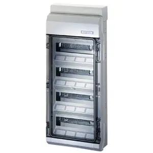 Original Hensel KV 9448, KV-Automatengehäuse IP65, 4-reihig, 48 PLE