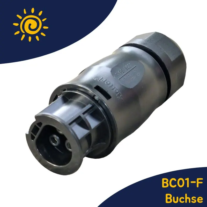 Markenware Betteri BC01 Buchse (female) Einspeisestecker für z.B. Hoymiles Mikrowechselrichter