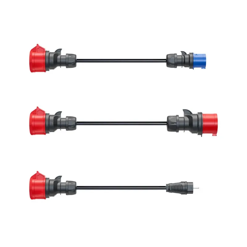 Neuheit go-e Charger Gemini flex 3-teiliges Adapterset 11kW