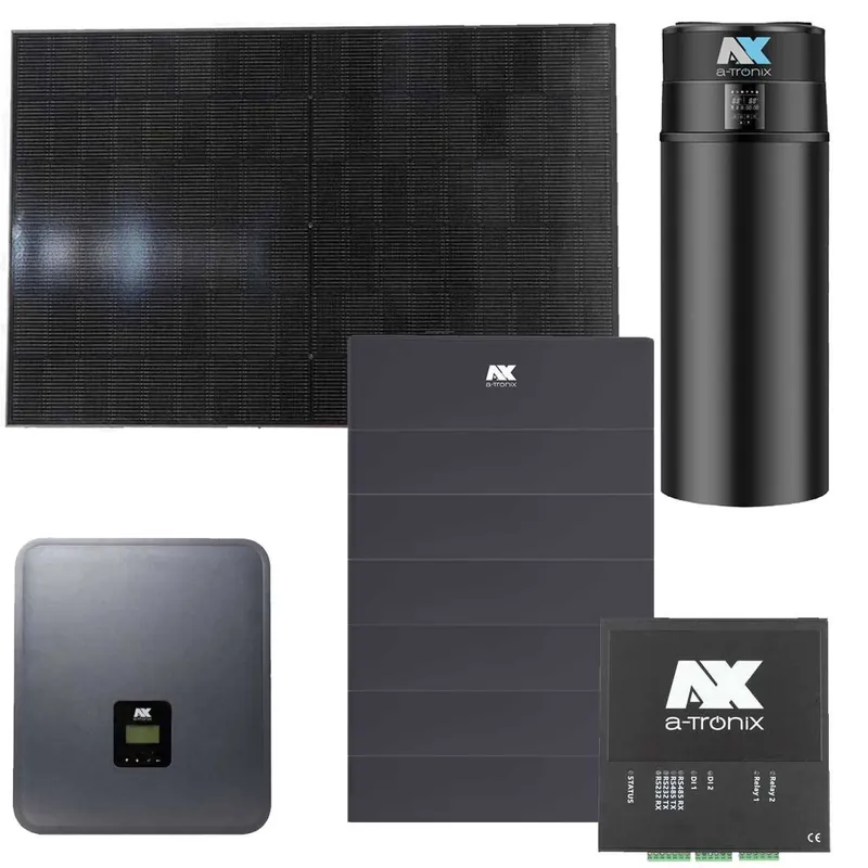 a-Tronix HEMS PV-Set 12 kWp + 300L Wärmepumpe mit 20,1 kWh Speicher Heißes Angebot
