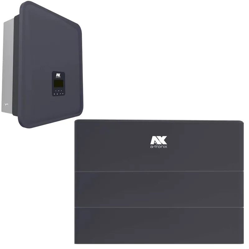 Sonderangebot a-TroniX AX 12,0kW-3ph Hybrid Wechselrichter und 8,64kWh Speicher