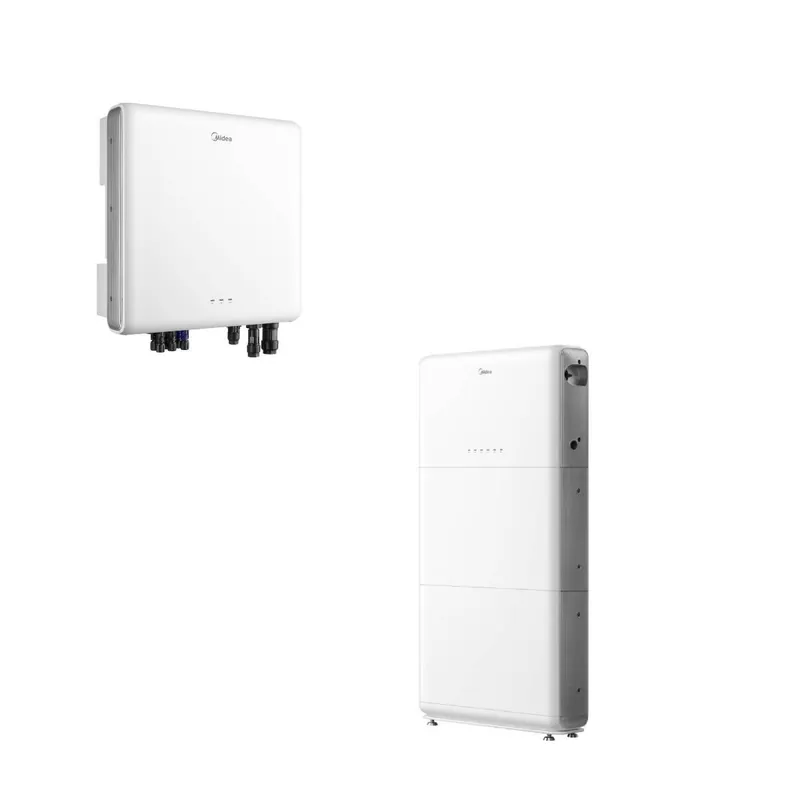 Midea MHELIOS M1-T5 K 5kW Hybrid-Wechselrichter mit Midea MHELIOS 10kWh Solarspeicher-Set Kostenloser Versand