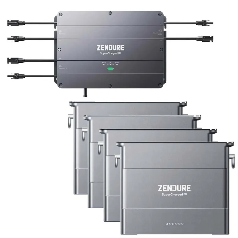 Zendure SolarFlow Smart PV Hub 2000 mit 7,84kWh Speicher Balkonkraftwerk bis 2.400 Watt Abverkauf